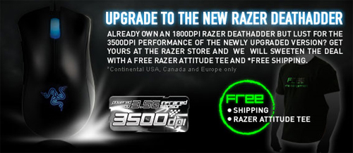 Upgreade to the new Razer DeathAdder