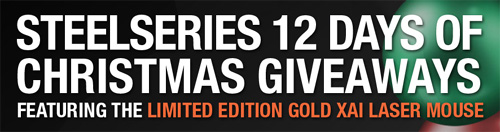 SteelSeries 12 days of Christmas Giveaways