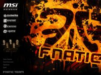 FnaticMSI Counter-Strike 1.6 GUI