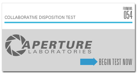 Aperture Science Co-operative Testing Iniative