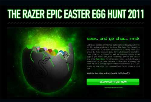 Razer Easter Egg Hunt
