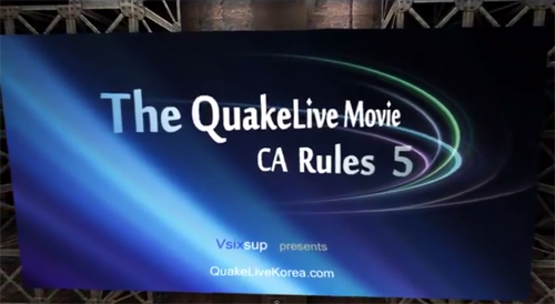 ムービー『Quakelive CA Rules 5 - Vsixsup』