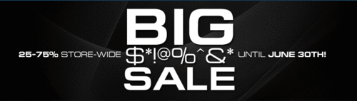 big $*!@%^* sale 