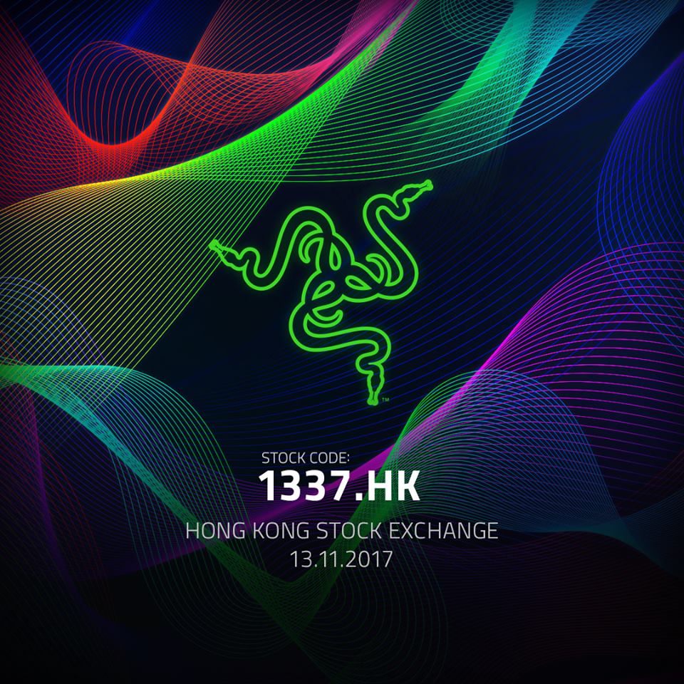 ゲーミングブランド Razer が香港市場に上場 銘柄コードは 1337 Hk 時価総額は580億円以上に Negitaku Org Esports