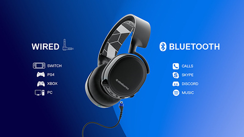 Steelseries が有線 Bluetooth接続による同時再生対応のゲーミングヘッドセット Arctis 3 Bluetooth を発表 Negitaku Org Esports