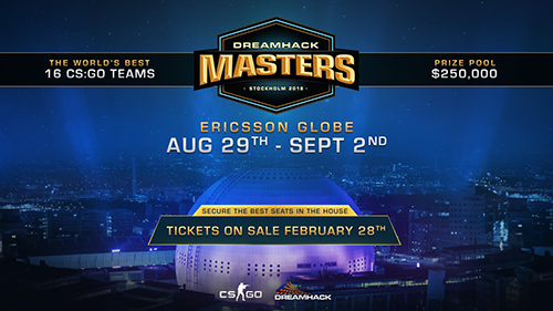 DreamHack Masters Stockholm 2018