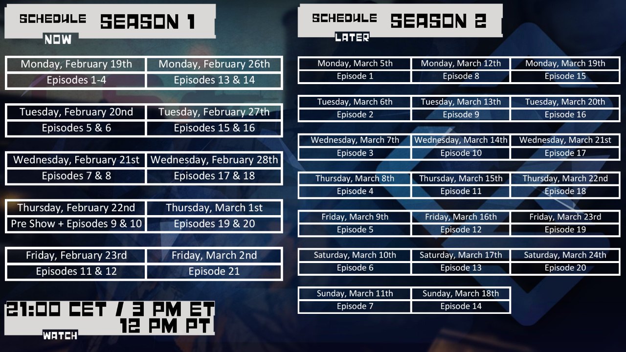 mixer-schedule