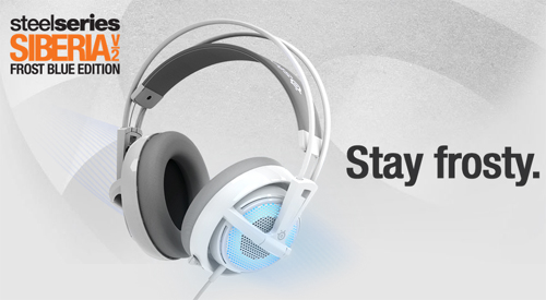 SteelSeries Siberia v2 Frost Blue ヘッドセット-