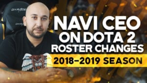 『Natus Vincere』Dota 2部門が新ラインナップを発表、8年間チームに所属のスター選手Dendiは選ばれず