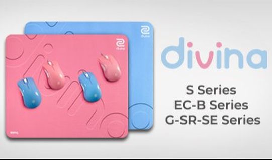 Zowie が縦方向に動かしやすい新ゲーミングマウス S Series を含む特別カラー Zowie Divina 仕様の Ec B マウス G Sr Se マウスパッドを発表 Negitaku Org Esports