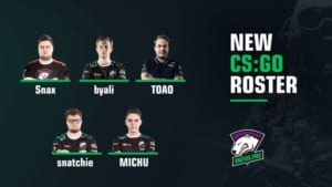 『Virtus.pro』CS:GO部門が新体制で平均年齢25.4歳から22.6歳へ若返り、Snax、byaliが復帰、kubenはコーチとして残留