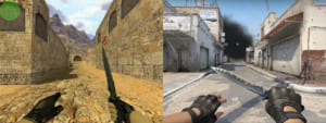 『CS:GO』に『CS1.6』仕様のナイフが登場か、公式Twitterで意味深な動画が公開