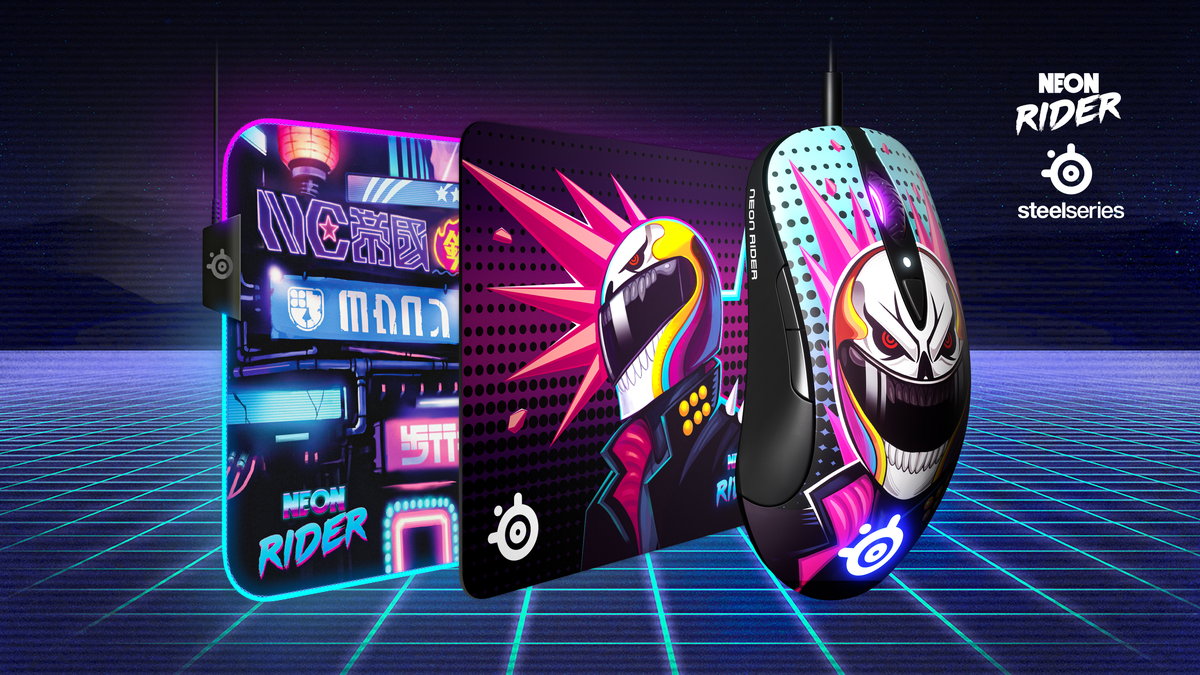 Steelseries から限定モデル Cs Go Neon Rider ゲーミングデバイスが登場 Eスポーツキャッチ