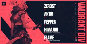 『Sengoku Gaming』がVALORANT部門に「Flame」(SA、CS:GO)「Pepper」(Overwatch)が加入、5人のメンバーが確定
