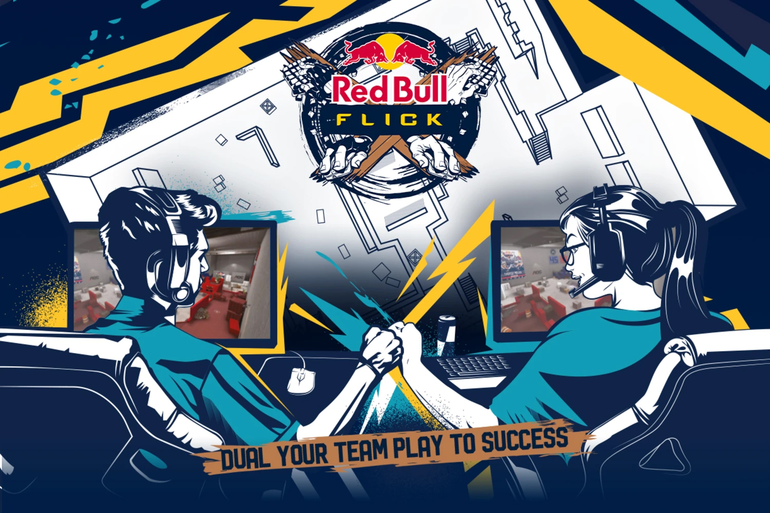 独自ルールのcs Go 2on2大会 Red Bull Flick ヨーロッパ王者の座をかけ開催 Negitaku Org Esports