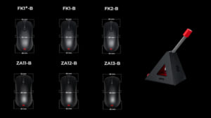 BenQ ZOWIEのゲーミングマウス全種が国内取り扱いへ、「FK-B」「ZA-B」シリーズ、ケーブルアセンブラー「CAMADE II」が発売開始