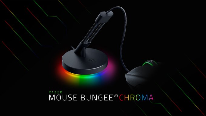 RGBライティング対応のマウスバンジー『Razer Mouse Bungee V3 Chroma ...