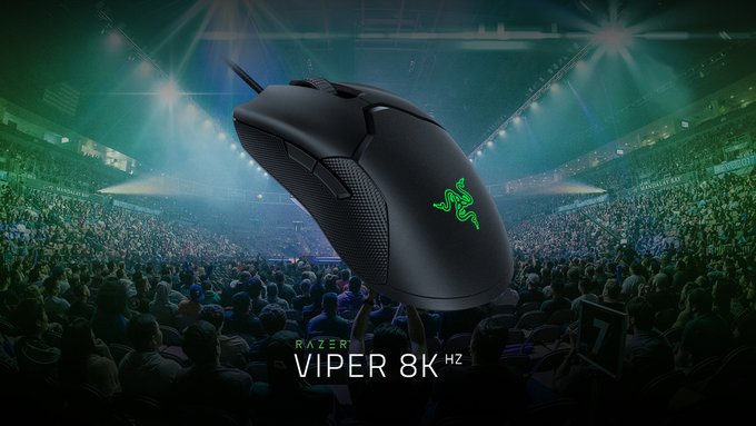 8倍の高速性を実現 ゲーミングマウス Razer Viper 8khz ポーリングレート8 000hz 応答速度0 125msで登場 Negitaku Org Esports