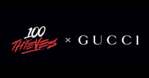 『100 Thieves』がファッションブランド『GUCCI』とコラボ、2021年7月19日(月)より限定アイテムを販売開始