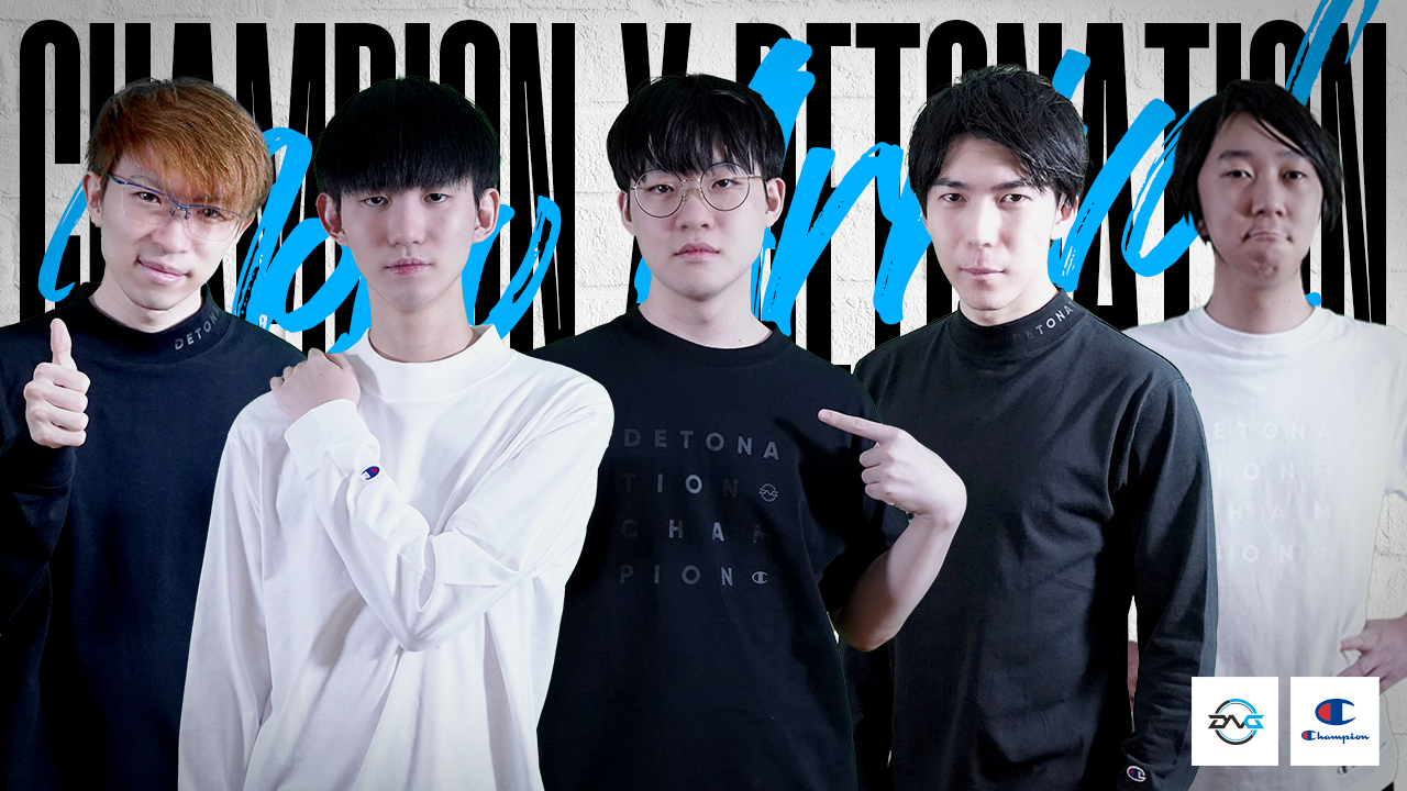 チャンピオン」から「DetonatioN Gaming」コラボモデルの新作