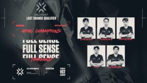 日本「Northeption」世界大会ヘわずかに届かず、『2021 VALORANT Champions Tour』APACラストチャンス予選決勝で「FULL SENSE」に2-3で敗北