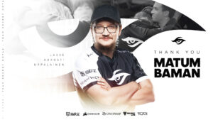 『Team Secret』Dota 2部門から「MATUMBAMAN」が脱退、2021年世界大会3位