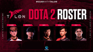 『Talon Esports』がDota 2に参入、Evil Geniusesの「Fly」がキャプテン就任、東南アジアから公式世界大会の出場を目指す