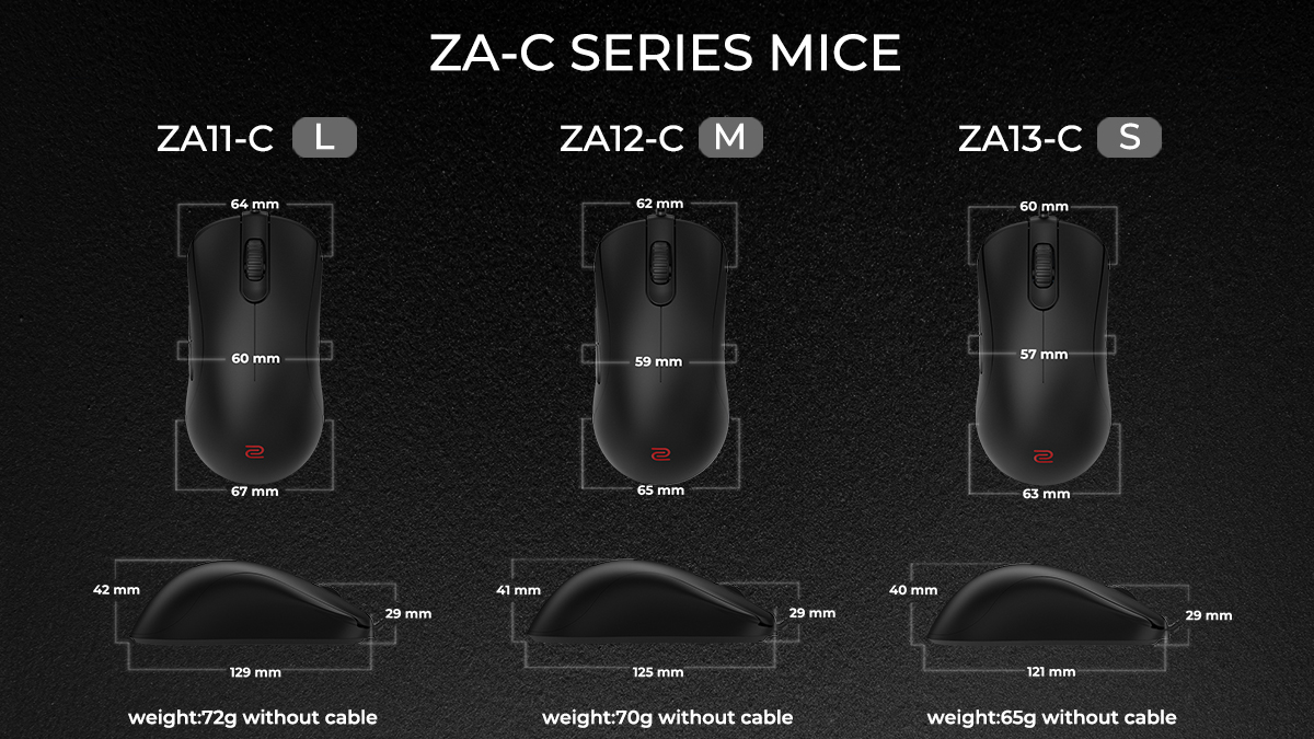 PC周辺機器新品　Zowie ZA C series