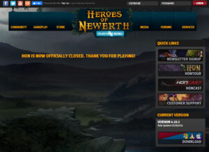 MOBA『Heroes of Newerth』がサービス終了「HON IS NOW OFFICIALLY CLOSED. THANK YOU FOR PLAYING!」