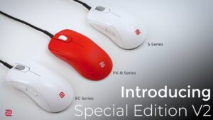 『ZOWIE』ゲーミングマウス「S」「FK-B」「EC」シリーズに「Special Edition V2」バージョンが登場