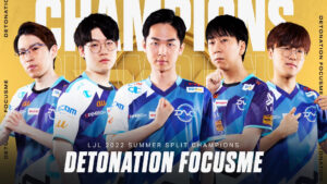 「DetonatioN FocusMe」国際大会『Worlds 2022』に出場、『LJL 2022 Summer Split』で優勝、4連覇を達成