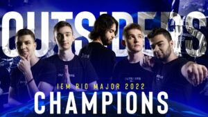 「Outsiders」が優勝、『CS:GO』メジャー大会『IEM Rio Major 2022』決勝で「Heroic」に2-0のストレート勝ち