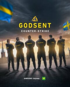レジェンドHeatoN氏が率いる『GODSENT』、CS:GOスウェーデンチームを結成