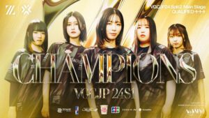「ZETA DIVISION GC」国内3連覇達成『VALORANT Game Changers Japan 2024 Split 1』優勝