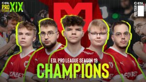 『ESL Pro League Season 19』「MOUZ」が2シーズン連続優勝