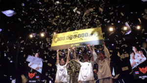 世界大会『PARAVOX Gold Rush Tournament』タイ代表「FULL SENSE」が優勝賞金1億円獲得、日本「FENNEL」は準優勝