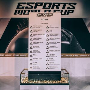 『Esports World Cup 2024』全タイトル競技終了、総合優勝は「Team Falcons」
