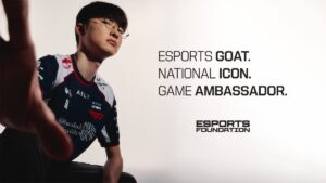 eスポーツの象徴「Faker」が「Esports World Cup」と「Esports Nations Cup」のゲームアンバサダーに就任