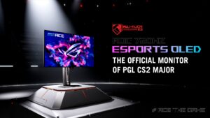 Counter-Strike『PGL Major Singapore 2026』公式競技モニターに720Hz・OLEDの「ASUS ROG Swift OLED PG259QWS Ace」採用