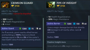 Dota 2世界大会『The International 2026』で防御系アイテム「Crimson Guard」「Pipe of Insight」の使用頻度が低かったのはなぜか