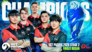 「Global Esports」初優勝『VCT Pacific 2026 Stage 2』「Nongshim RedForce」に3-2で勝利