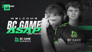 「BC.Game Esports」が新メンバー「asap」の加入を発表、所属リージョンがアジアに変更