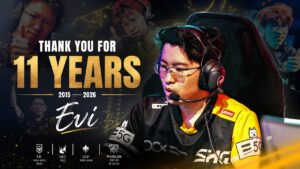 LoLプロプレイヤー「Evi」選手が引退を発表、海外移籍・日本歴代最高成績でシーンを牽引