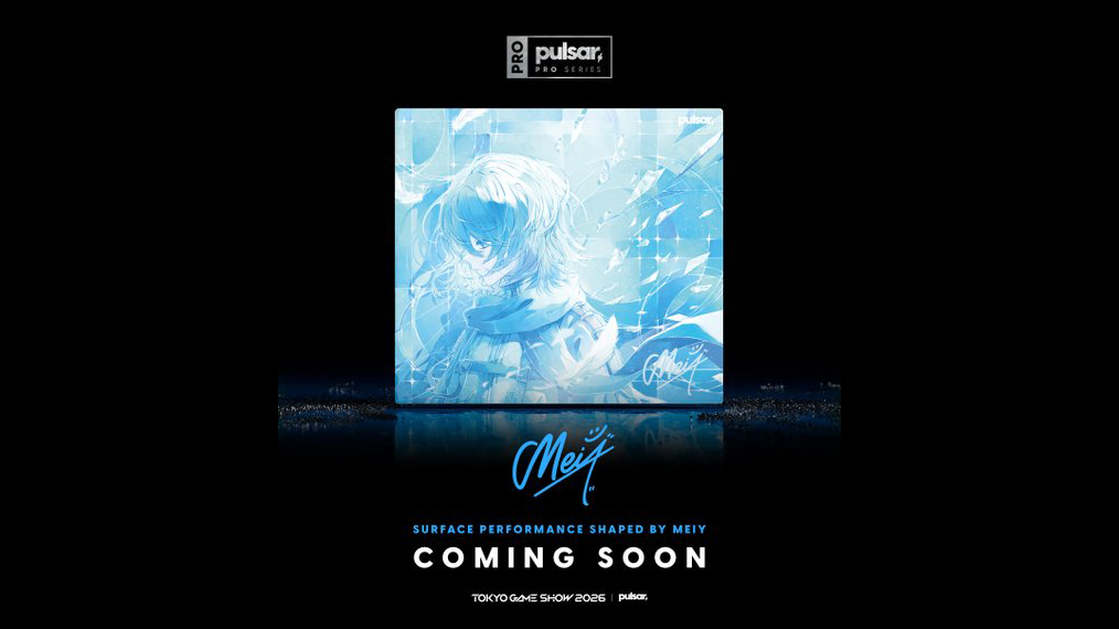 Meiy選手モデルマウスパッド第2弾「Pulsar PRO Series Meiy 2nd