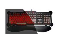 Saitek Eclipse Red Special Edition PC Keyboard