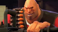 Team Fortress2ヘビーガンナー 誇った顔