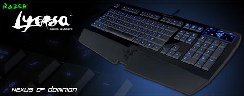 Razerの最新ゲーミングキーボード『Lycosa』