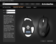 SteelSeries Ikari Laser Mouse CPI設定