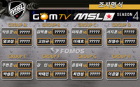 Starcraft個人リーグ『GOM TV MSL』シーズン4 組み合わせ指名式