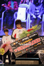 イジェドン選手が韓国の二大放送局個人リーグを制覇
